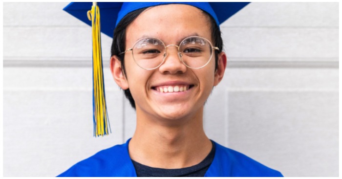 Chàng trai gốc Việt đạt thủ khoa bậc trung học ở Mỹ