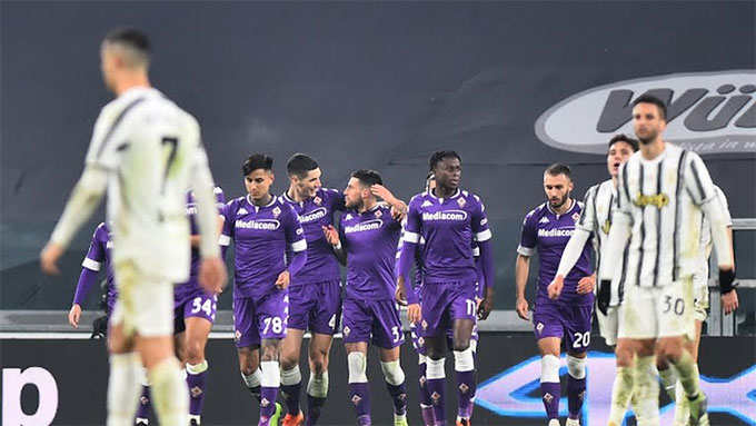 Siêu sao đã gây thất vọng khi không thể tìm được đường vào khung thành của đội khách Fiorentina.
