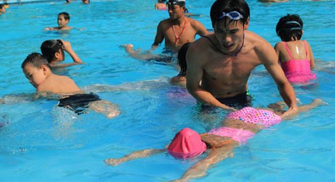 Khoảng 30% trẻ em Việt Nam 6-14 tuổi biết bơi