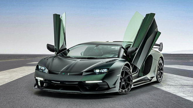Hãng độ Mansory “lột xác” siêu xe Lamborghini Aventador SVJ triệu đô