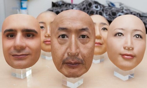 Những chiếc mặt nạ người 3D được bán