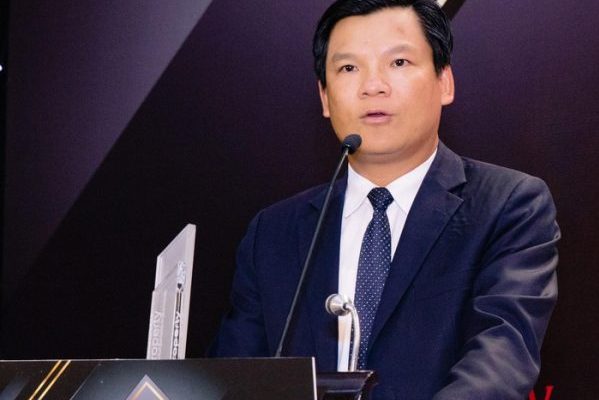 Ông Lê Văn Nam, Tổng giám đốc điều hành SCG phát biểu tại lễ trao giải.