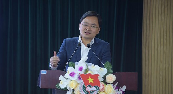 Anh Nguyễn Tuấn Anh chia sẻ ở buổi gặp